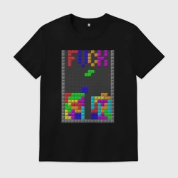 Мужская футболка хлопок Tetris