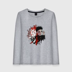 Женский лонгслив хлопок Окарун - DanDaDan