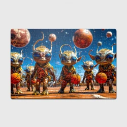 Головоломка Пазл магнитный 126 элементов Инопланетный баскетбол