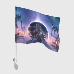 Флаг для автомобиля Предзнаменования тирании Helldivers 2