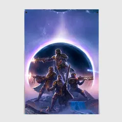 Постер Предзнаменования тирании Helldivers 2