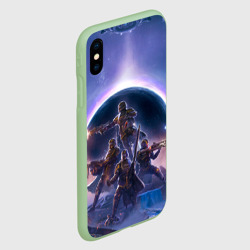 Чехол для iPhone XS Max матовый Предзнаменования тирании Helldivers 2 - фото 2