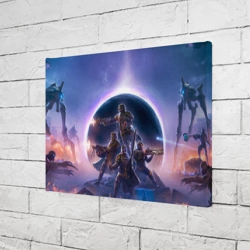 Холст прямоугольный Предзнаменования тирании Helldivers 2 - фото 2