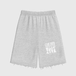 Женские шорты oversize футер хлопок Game over жениха