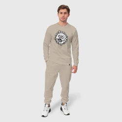 Мужской костюм хлопок Удивлённый вирус - фото 2