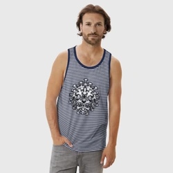 Мужская майка хлопок Монстр вирус - фото 2