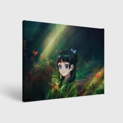 Холст прямоугольный МаоМао и лягушка - Монолог Фармацевта