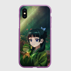 Чехол для iPhone XS Max матовый МаоМао и лягушка - Монолог Фармацевта