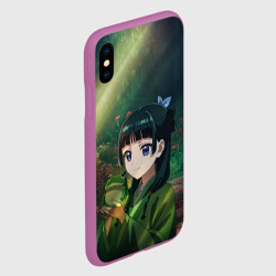 Чехол для iPhone XS Max матовый МаоМао и лягушка - Монолог Фармацевта - фото 2