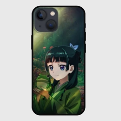 Чехол для iPhone 13 mini МаоМао и лягушка - Монолог Фармацевта