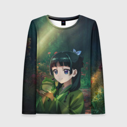 Женский лонгслив 3D МаоМао и лягушка - Монолог Фармацевта