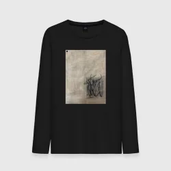 Мужской лонгслив хлопок Mosa geometry