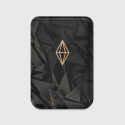 Картхолдер Magsafe магнитный The Sims golden poly