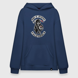Худи SuperOversize хлопок Sons of anarchy - logo