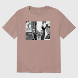 Женская футболка хлопок Oversize Баскетбол куроко арт герои