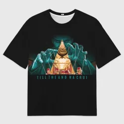 Мужская футболка oversize 3D Na chui Lindemann