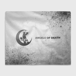 Плед 3D Angels of Death - white gradient по-горизонтали