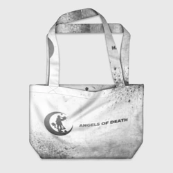 Пляжная сумка 3D Angels of Death - white gradient по-горизонтали
