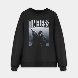 Мужской свитшот oversize без начеса хлопок Timeless