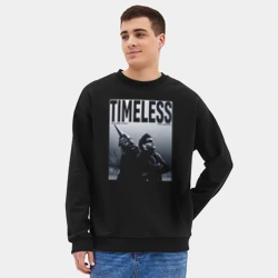 Мужской свитшот oversize без начеса хлопок Timeless - фото 2