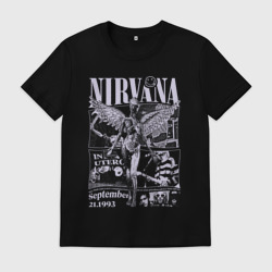 Мужская футболка хлопок Nirvana grunge