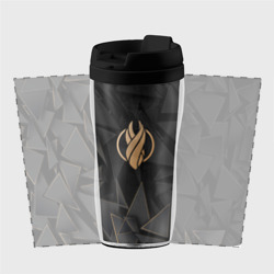 Термокружка-непроливайка Dead Space golden poly - фото 2