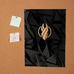 Постер Dead Space golden poly - фото 2