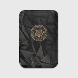 Картхолдер Magsafe магнитный Ramones golden poly