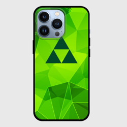Чехол для iPhone 13 Pro Zelda green poly