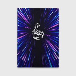 Обложка для автодокументов Scorpions neon energy