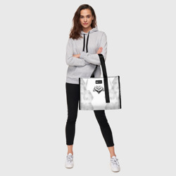 Сумка-шоппер 3D Warframe white poly - фото 2