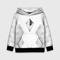 Детская толстовка 3D No Man's Sky white poly