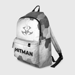 Рюкзак 3D Hitman - white gradient по-центру
