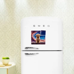 Магнитный плакат 3Х3 Мальтипу в космосе - фото 2