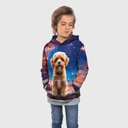 Детская толстовка 3D Мальтипу в космосе - фото 2