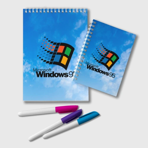 Блокнот Windows 95 logo