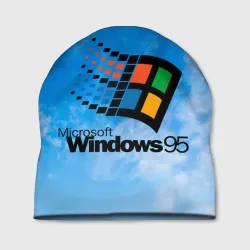 Шапка 3D Windows 95 logo