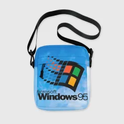 Сумка через плечо 3D Windows 95 logo