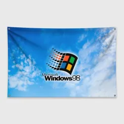 Флаг-баннер Mindows 98 logo