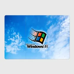 Магнитный плакат 3Х2 Mindows 98 logo