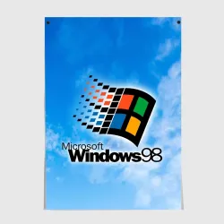 Постер Mindows 98 logo