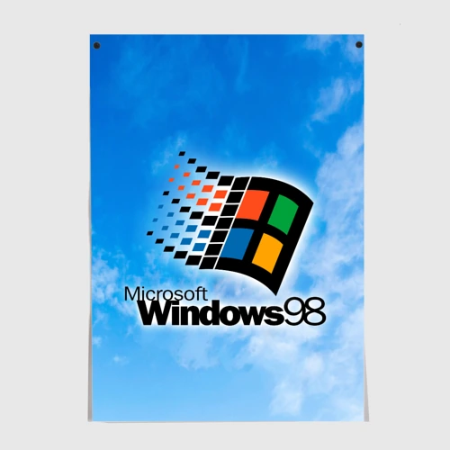 Постер Mindows 98 logo
