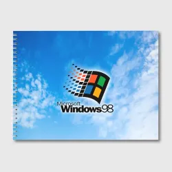 Альбом для рисования Mindows 98 logo