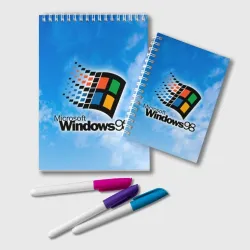 Блокнот Mindows 98 logo