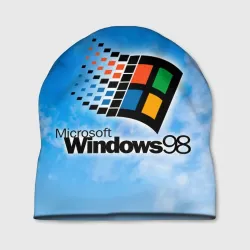 Шапка 3D Mindows 98 logo