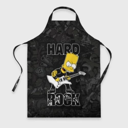 Фартук 3D Hard Rock барт симпсон
