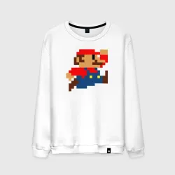 Мужской свитшот хлопок Mario 8 bit