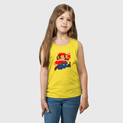Детская майка хлопок Mario 8 bit - фото 2