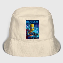 Детская панама хлопок Cyber Bart Simpson - esport