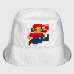 Детская панама хлопок Mario 8 bit